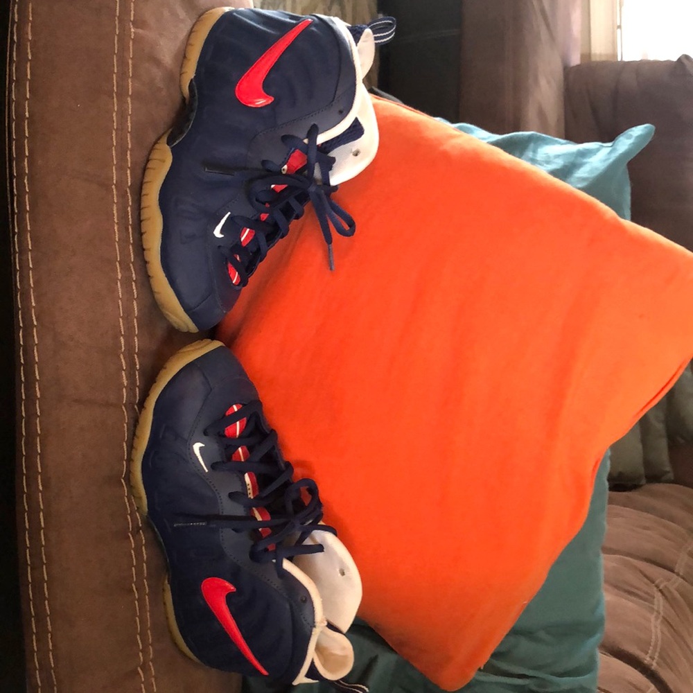 Blue/ red Nike. Gently used. Good condition